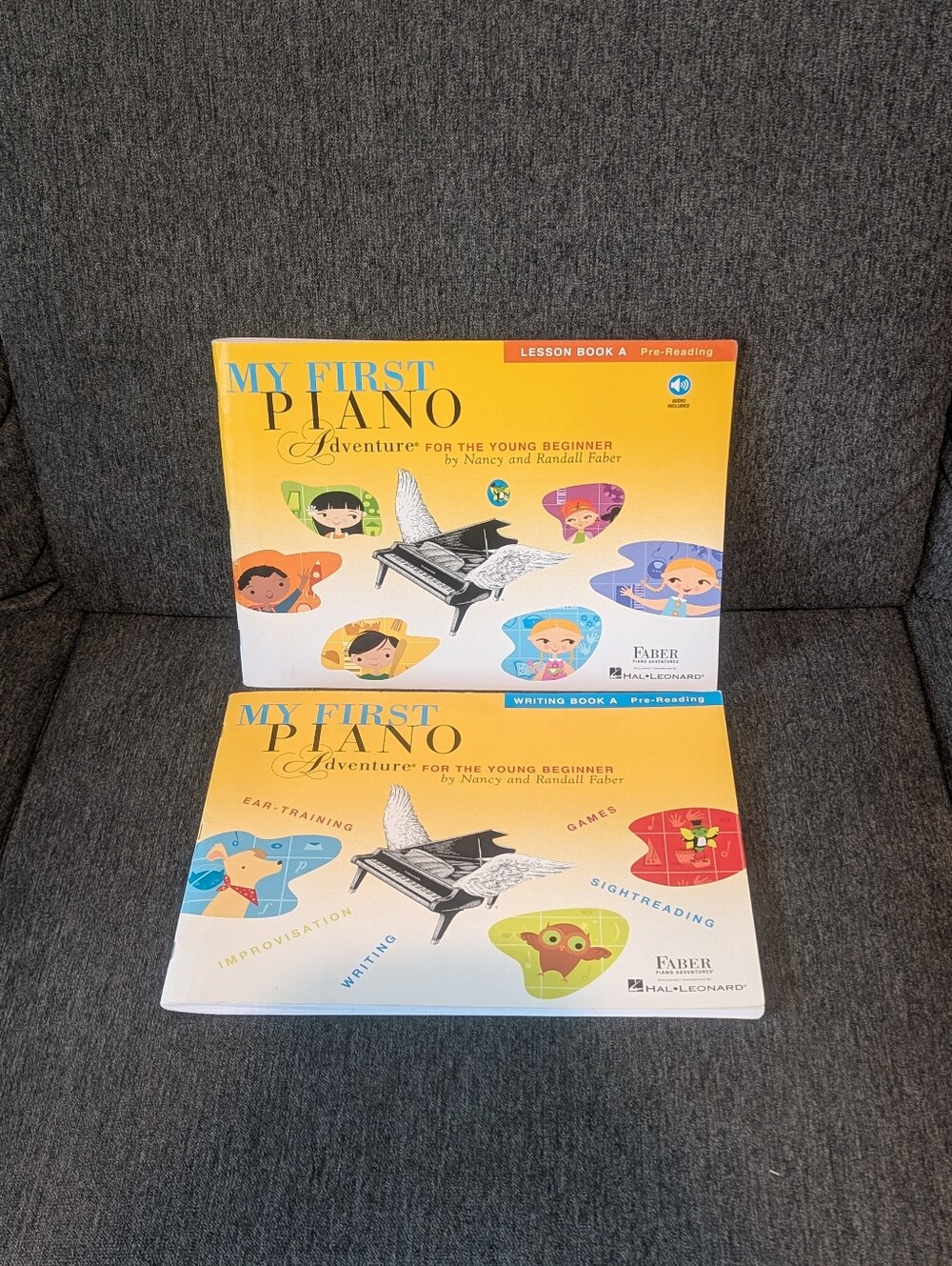My First Piano Adventure: Writing and Lesson Books A, Pre-Reading 2 book set